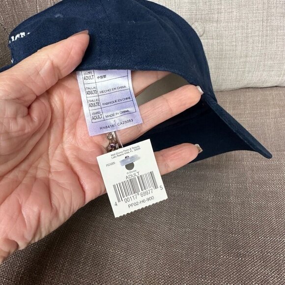 NWT 2003 Walt Disney World Baseball Cap Adult Navy Vintage Mickey‎ Mouse - Picture 5 of 8